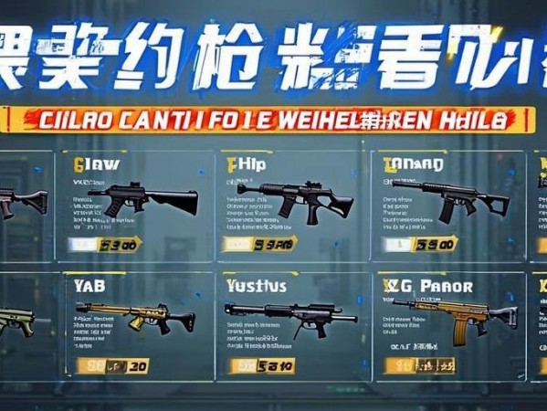 无畏契约新手必看！高性价比qiang械推荐指南